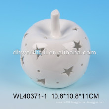 Ceramic led light with apple design